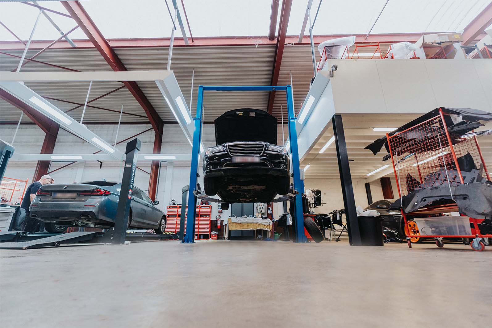 Auto herstellen in garage Antwerpen